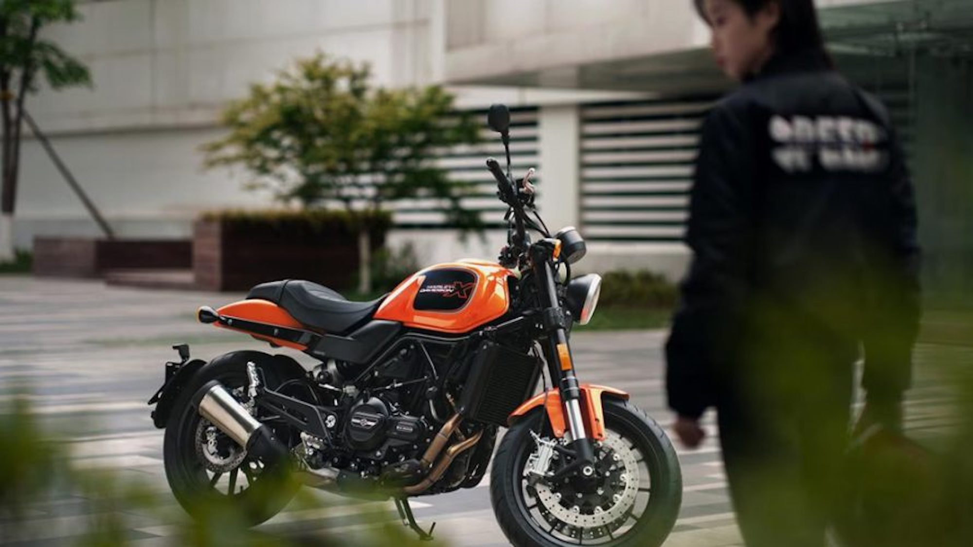 A view of Harley-Davidson's X500, created in collaboration with efforts from QJ Motors. Media sourced from ADVRider.
