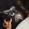 视图的塞纳通讯摩托车头盔。媒体来自塞纳。